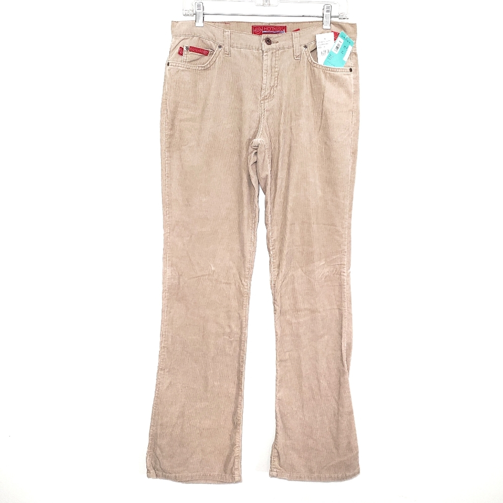 hot kiss corduroy tan pants